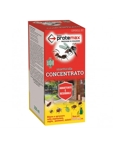 Insetticida concentrato multi insetto CIPEKILL EC Protemax 250 ml