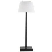 DEA Lampada da tavolo senza fili LED H 38 cm nero, ricaricabile, dimmerabile, IP44