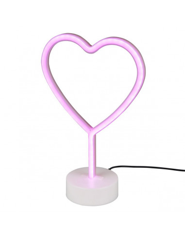 Heart lampada da tavolo senza fili LED H 29cm RL Lighting