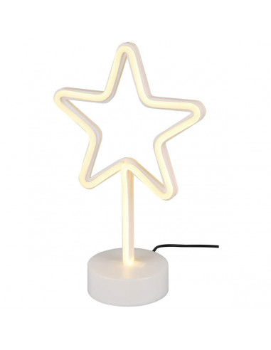 Star lampada da tavolo senza fili LED H 29cm RL Lighting