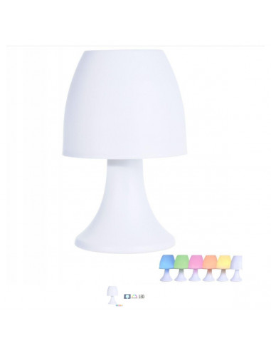 Lampada da tavolo LED H19 cm multicolor