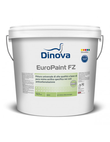Pittura per facciate EUROPAINT FZ antialga antimuffa 12,5L