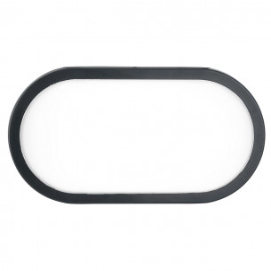 Plafoniera da esterno LED Shelly ovale, IP65 2