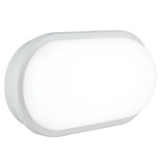 Plafoniera da esterno LED Shelly ovale bianca, IP65
