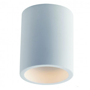 Plafoniera Banjie in gesso bianco verniciabile 1xGU10 IN.TEC. 2