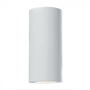 Applique Banjie in gesso bianco verniciabile 2xGU10 IN.TEC. 2