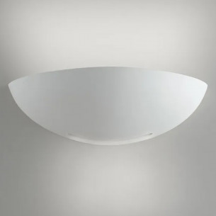 Applique Sestriere in gesso bianco verniciabile 1xE27 IN.TEC. 2
