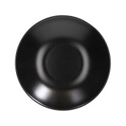 Piatto fondo 22 cm gres porcellanato Ritual nero di Tognana