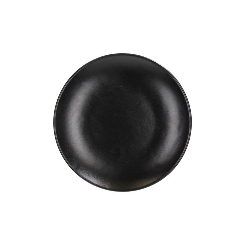 Piatto dessert 20 cm gres porcellanato Ritual nero