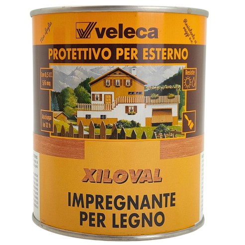 Impregnante per legno Xiloval 500 ml Veleca