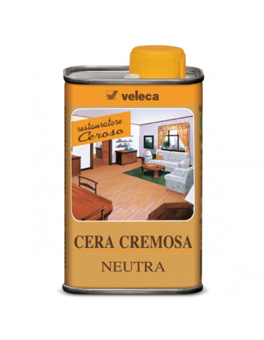 Restauratore ceroso cera colorante Neutra 250 ml Veleca