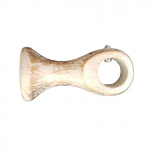 Supporto monoblocco per bastone tende D. 12mm metallo 2pz Errebi 2