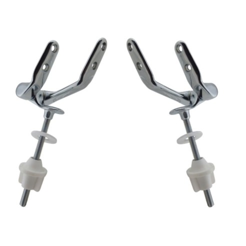Sedile WC compatibile Conca Bianco cerniere