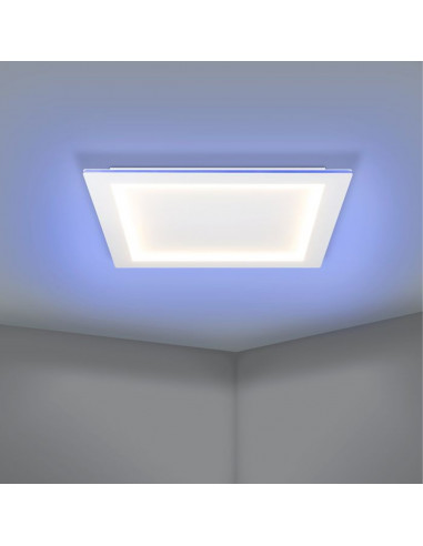 PADROGIANO-Z plafoniera quadrata Smart LED RGB dimmerabile Eglo