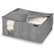 Custodia per coperte L 55x45x25 cm Domopak Living Stone