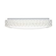 Plafoniera Soledad LED in metacrilato bianco quadrata