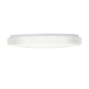 Plafoniera Soledad LED in metacrilato bianco rotonda