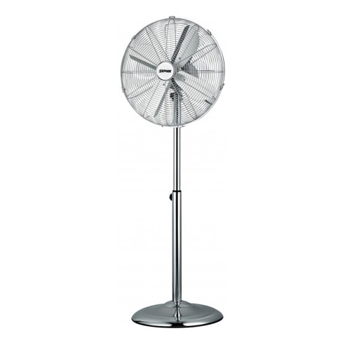 Ventilatore a piantana Ø 40cm cromato Zephir PF40CR