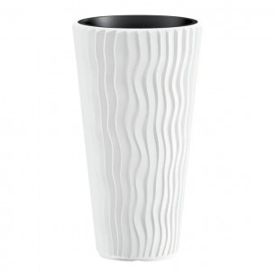 Sandy Slim vaso alto con inserto polipropilene Prospereplast 2