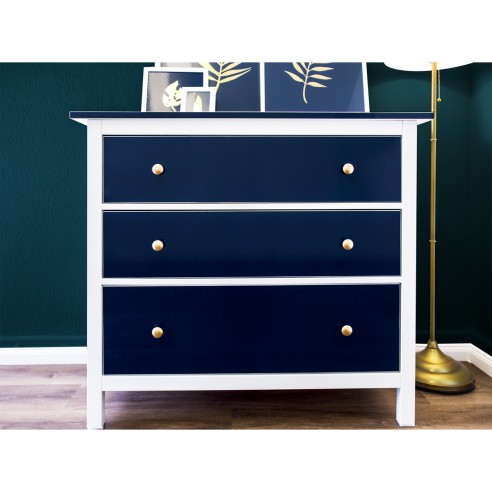 MENZZO - Divano Convertibile Djobi In Velluto Blu E Gambe Dorate - ePRICE