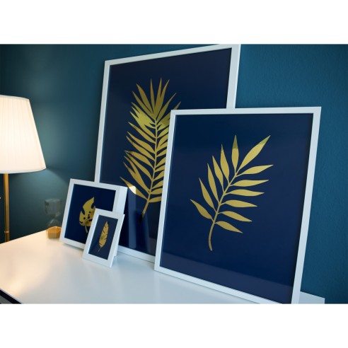 Pellicola adesiva per mobili blu navy D-c-fix ambientata