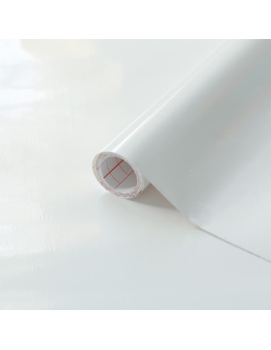 Pellicola adesiva per mobili Bianco lucido D-c-fix