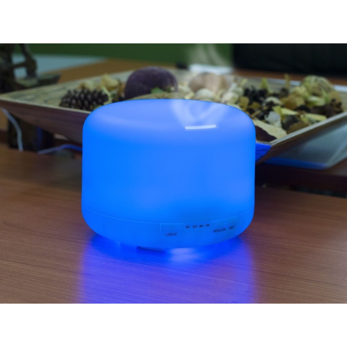 Diffusore Di Aromi Venus In Bambù E Ceramica | A Candela Per Oli Essenziali | Elegante E Naturale