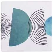 Sottobicchiere 10x10cm ceramica Venice Lido