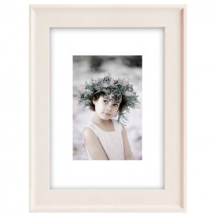 Cornice Malaga bianco rosato Styler