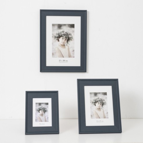 Cornice e portafoto Malaga blu Styler