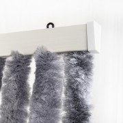 Tenda per porta esterna 27 fili L120xH230cm grigio Verdelook
