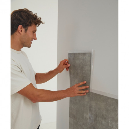 Pannelli adesivi per pareti Solid Concrete 0,55mq Wall Tiles d-c-fix