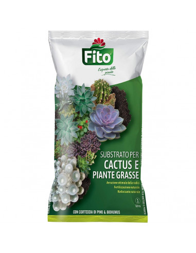 Substrato cactus piante grasse terriccio naturale 1L Blumen Fito