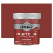 Pittura per mobili base caseina opaco profondo Liberon Rosso Mattone