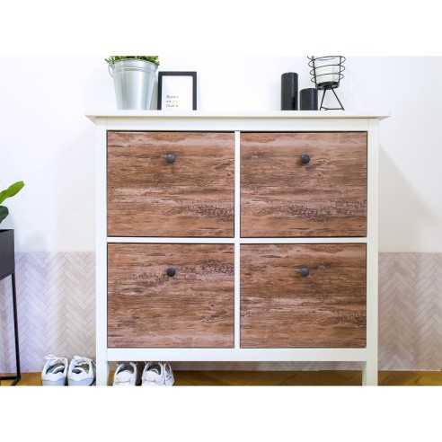 Pellicola adesiva per mobili Legno rustico 45cmx2m D-c-fix