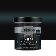 Pittura per mobili vernice iridescente I Neri Profondi Liberon Nero Blu Brillante