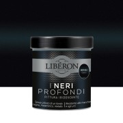 Pittura per mobili vernice iridescente I Neri Profondi Liberon Nero Blu Opaco