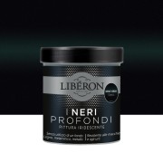 Pittura per mobili vernice iridescente I Neri Profondi Liberon Nero Verde Opaco