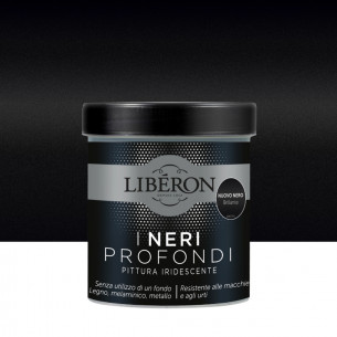 Pittura per mobili vernice iridescente I Neri Profondi Liberon Nuovo Nero Opaco 2