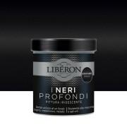 Pittura per mobili vernice iridescente I Neri Profondi Liberon Nuovo Nero Brillante