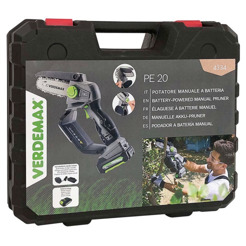 Potatore manuale a batteria PE20 Verdemax 4334