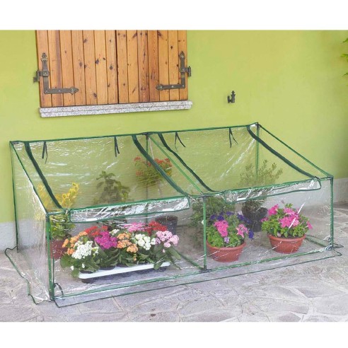 Serra per orto Verdemax Primizia L180xP92xH70 cm