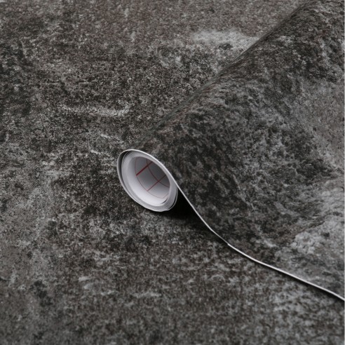 Pellicola adesiva per mobili Avellino beton nero 45cmx2m D-c-fix