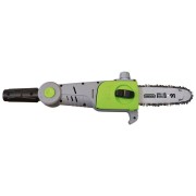 Potatore telescopico a batteria 20V 2Ah PT20 Verdemax 4346 oregon