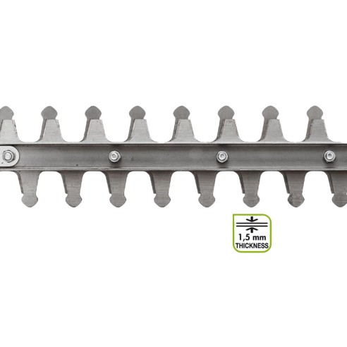 Tagliasiepe a batteria 20V 2Ah TS20 Verdemax 4342 spaziatura dente 20 mm