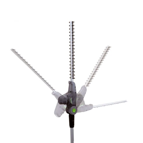 Tagliasiepe telescopico a batteria 20V 2Ah TT20 Verdemax 4347 inclinazione