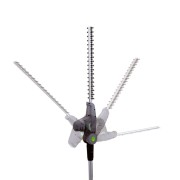 Tagliasiepe telescopico a batteria 20V 2Ah TT20 Verdemax 4347 inclinazione