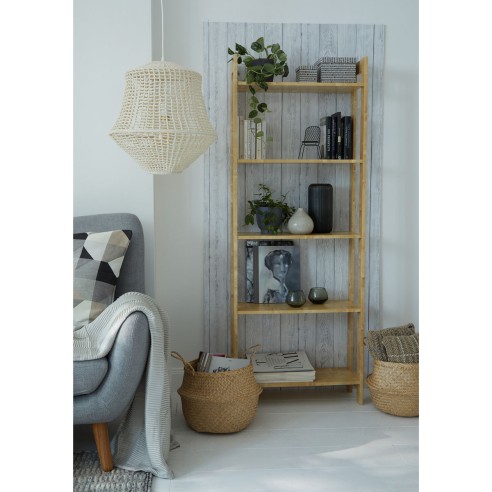 Pellicola adesiva per mobili Shabby Wood 45cmx2m ambientata
