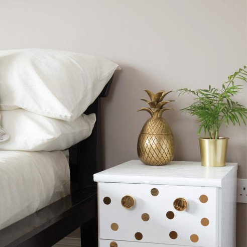 Pellicola adesiva per mobili legno White Wood 45cmx2m D-c-fix ambientata