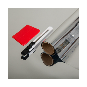 Pellicola specchio adesiva per vetri 90x150cm D-c-fix 2
